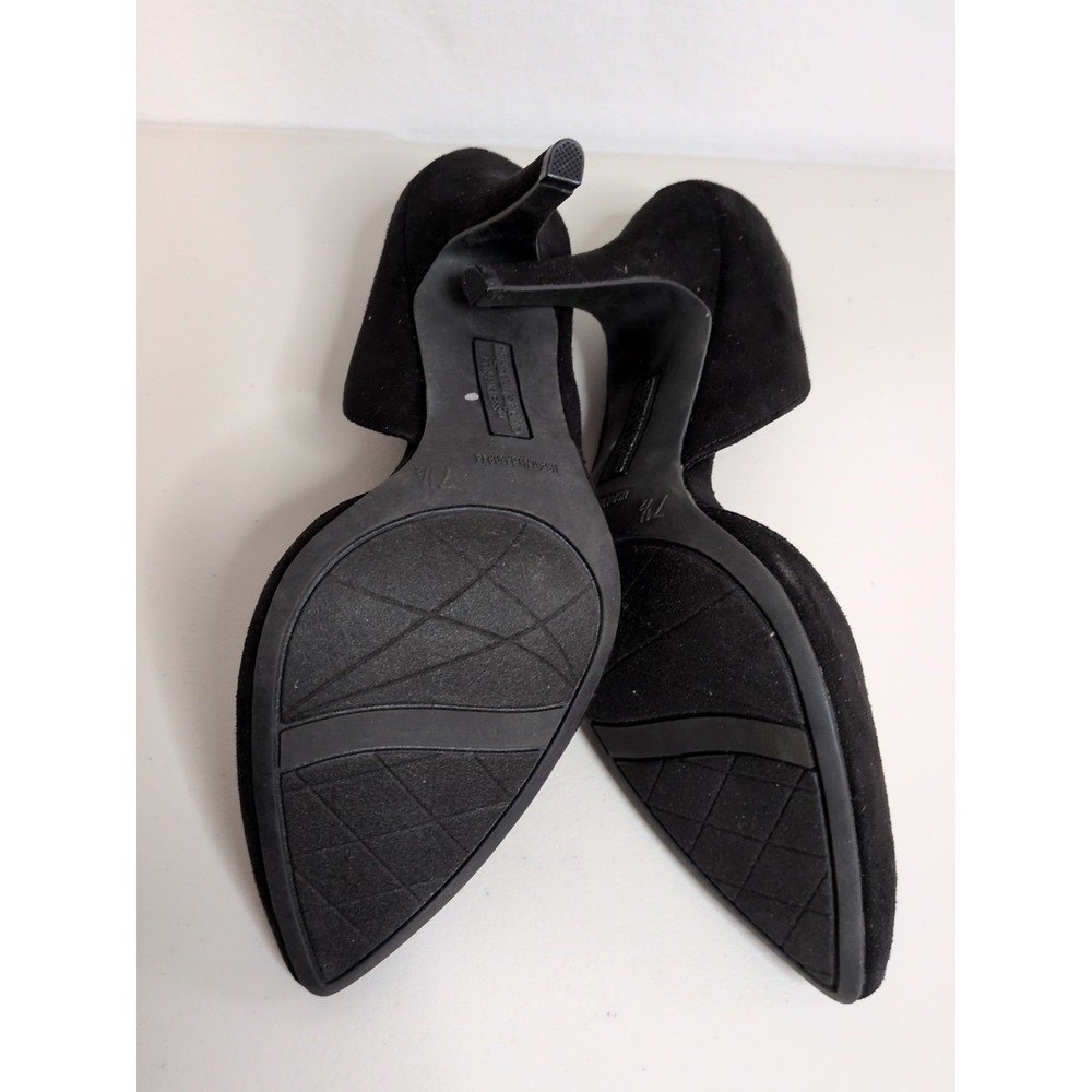 Christian Siriano for Payless "Halle" D'Orsay Pumps Stilleto Heels Black Sz 7.5 - Picture 5 of 8